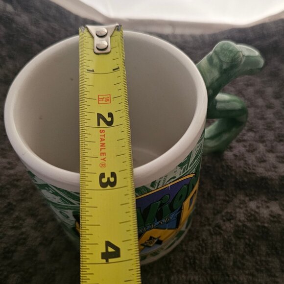 Rare Unique Million Dollar Coffee Mug Dollar Sign Handle - Picture 4 of 4